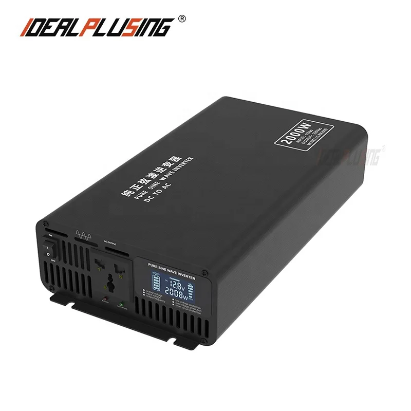 3000w 3kw 12v 24v 48v Dc To Ac 110v 120v 220v 230v Pure Sine Wave Solar Power Converter Charger System Inverter