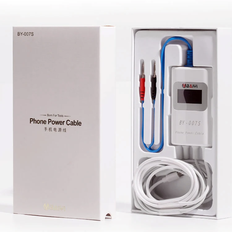 BY-007S Smart Charging Detection Line Cable Support Multiple Fast-charging Protocols TypeC Lightning Micro USB Three Device Tool