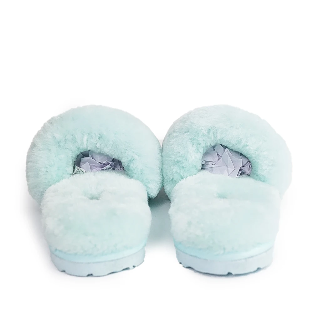 Factory mass production high quality Fur Fluffy Slippers Wholesale House Home Winter Slipper Heels For Women Ladies