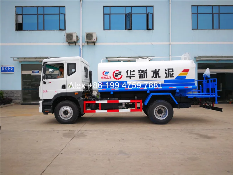4x2 Dongfeng Euro 5 Euro 6 Water tank 10000 Liter