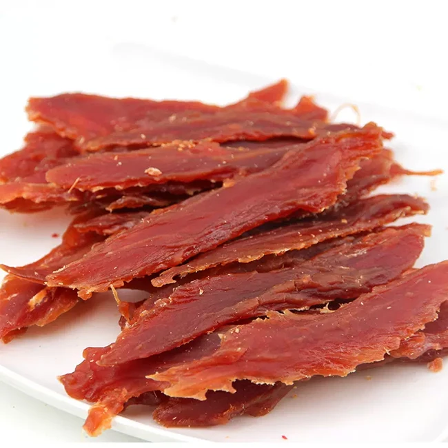 OEM ODM China pet food treats supply wholesale factory manufacturer Real jerky without addition Soft Duck Strip pet dog snack