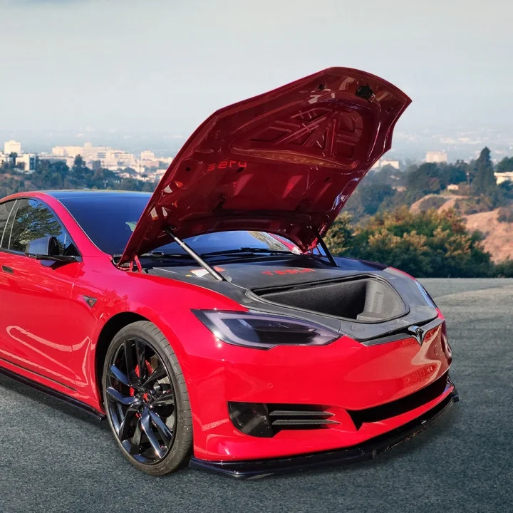 Автомобильные запчасти передний капот power frunk электрические задние ворота подъемные модернизированные стойки для Tesla model S