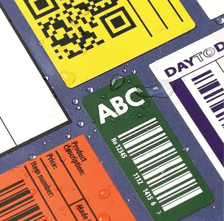 Customized private label shipping vinyl pvc waterproof labels fashionable cute cartoon stickers for boxes bottles