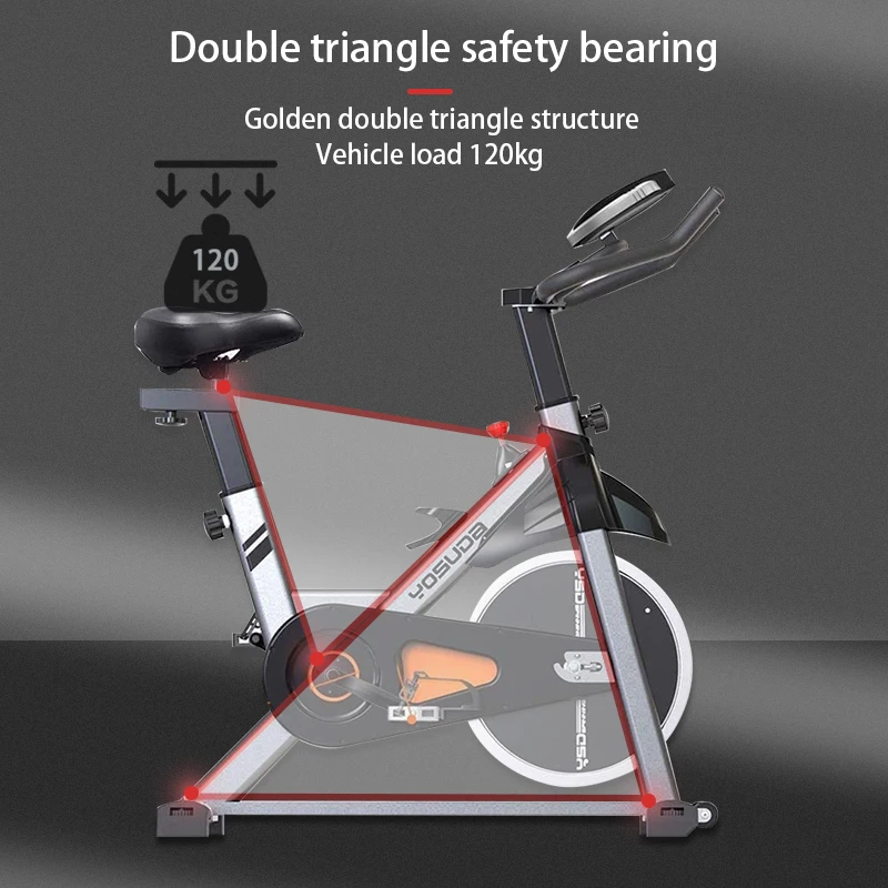 Oem intelligent gym cycling training spinning bikes Professional cardio fitness bikes for home