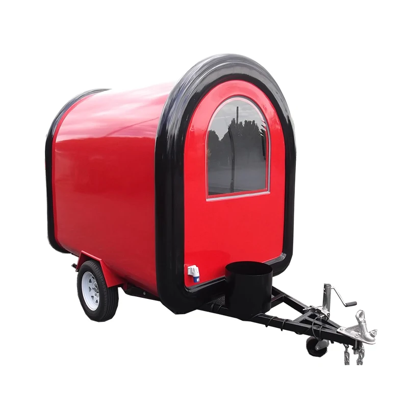 USA Standard Truck Wholesale Price Food Trailer High Quality Ice Cream Waffle Pizza Oven Fryer Griddle Wire Coffee Carts