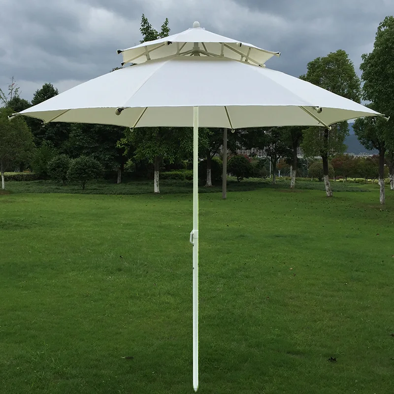 White Red Green Blue Patio Umbrella Beach Umbrella Sun Shade Parasol Garden Outdoor