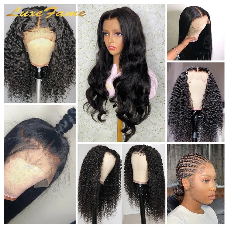 Wholesale Deep Wave 40 Inch Full Lace Human Hair Wig,Human Bulk Chinese Hair Wig,Best 200-300 Density Lace Wig