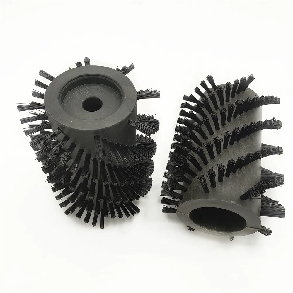 Custom Size Bristle Roller Brush Shaft Power Head Attachment for Hand Held Gas Broom