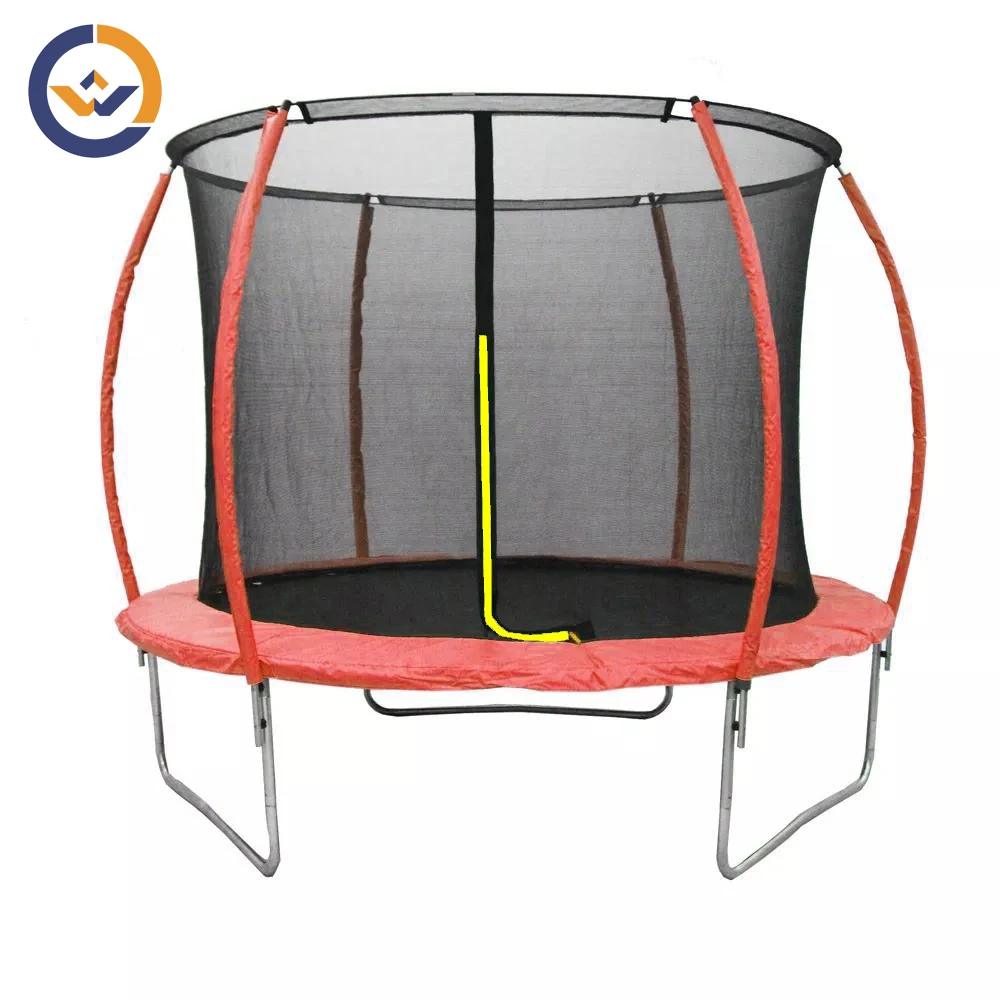 Backyard PlayGround Trampoline for kids with Safty Enclosure Ladder Basketball Hoop