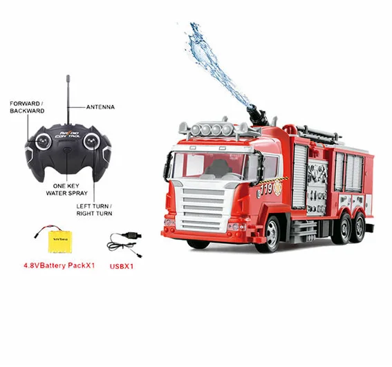 fire engine truck toy fire truck rc remote control fire truck