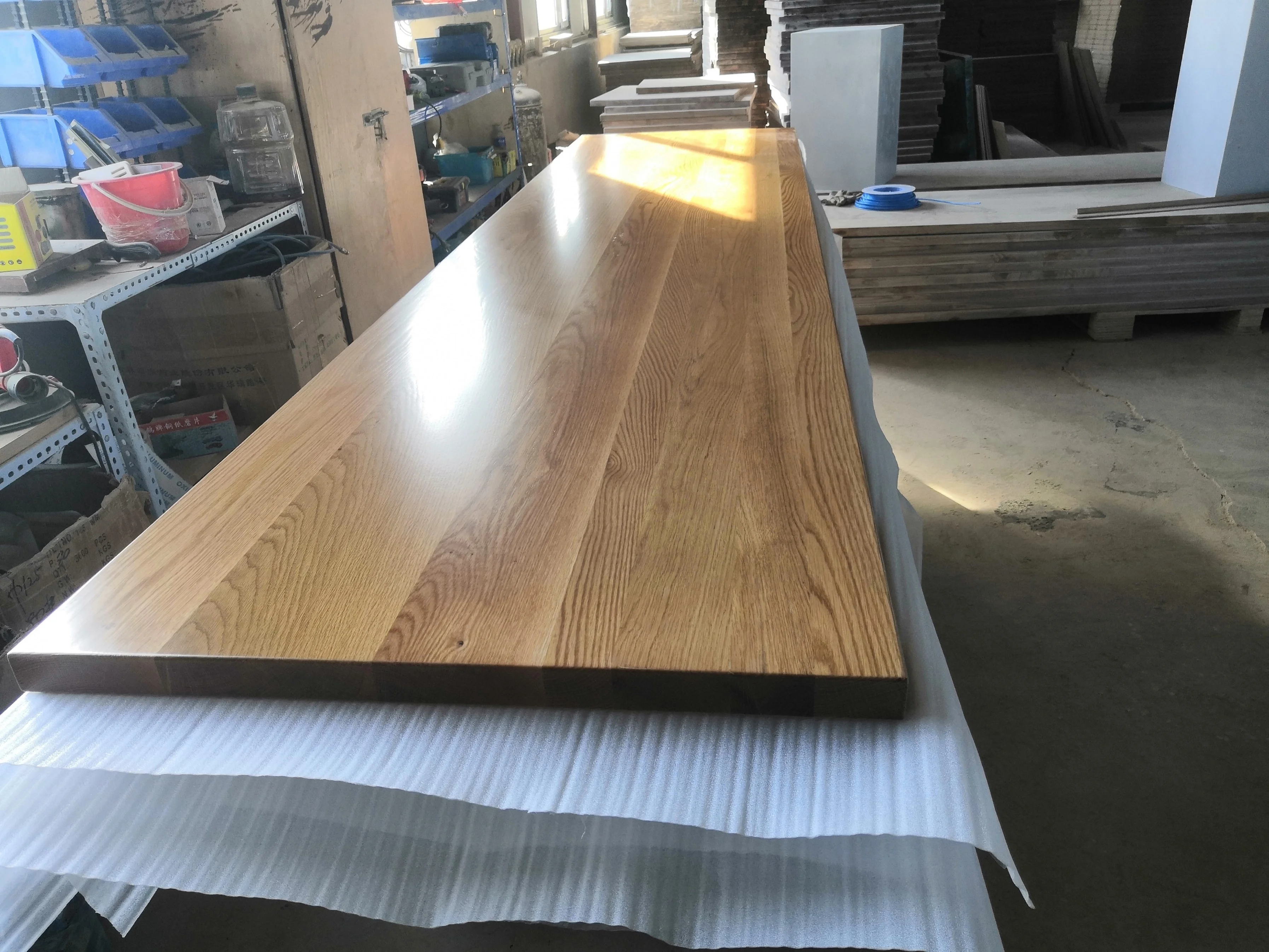 white oak solid board