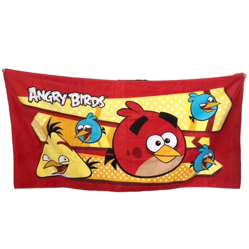 Suppliers Beach Towel China Rich Color Carton Design Japanese Order 100cotton Adult Woven Red Blue Navy Pink White Purple Tangju