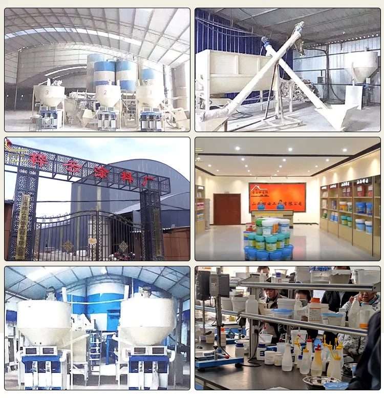 Huayun High Wear Resistance Repair Mix Compound Mortar Self-Leveling Cement