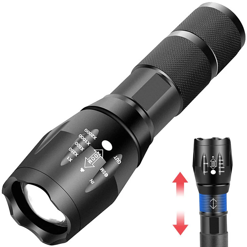 Super Bright Tactical Torches LED Torch Rechargeable