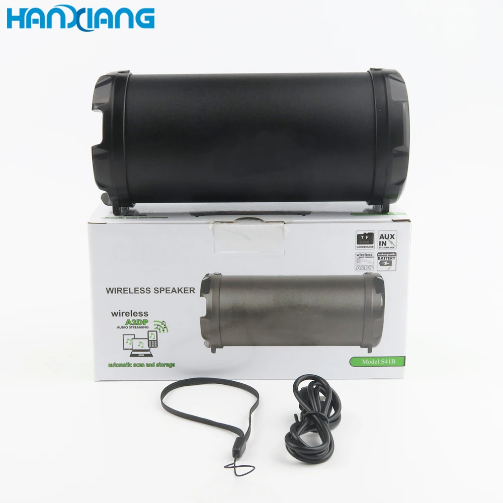 Low price built in battery nice subwoofer wireless portable speaker with 5 hours playtime