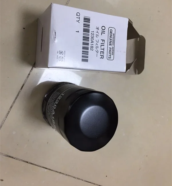Engine Black Oil Filter 1230A182 Fits For Mitsubishi L200