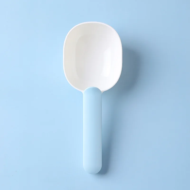 1 Cup Capacity Portable Multi-Function Food Shovel Scoop Small Plastic Measuring Spoon for Pets for Dogs and Cats