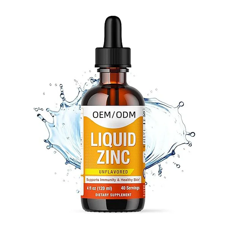 Drop Nutritional Supplements Oem Odm Liquid Zinc For Kids And Toddlers Unflavored Private Label Zinc Sulphate Drops