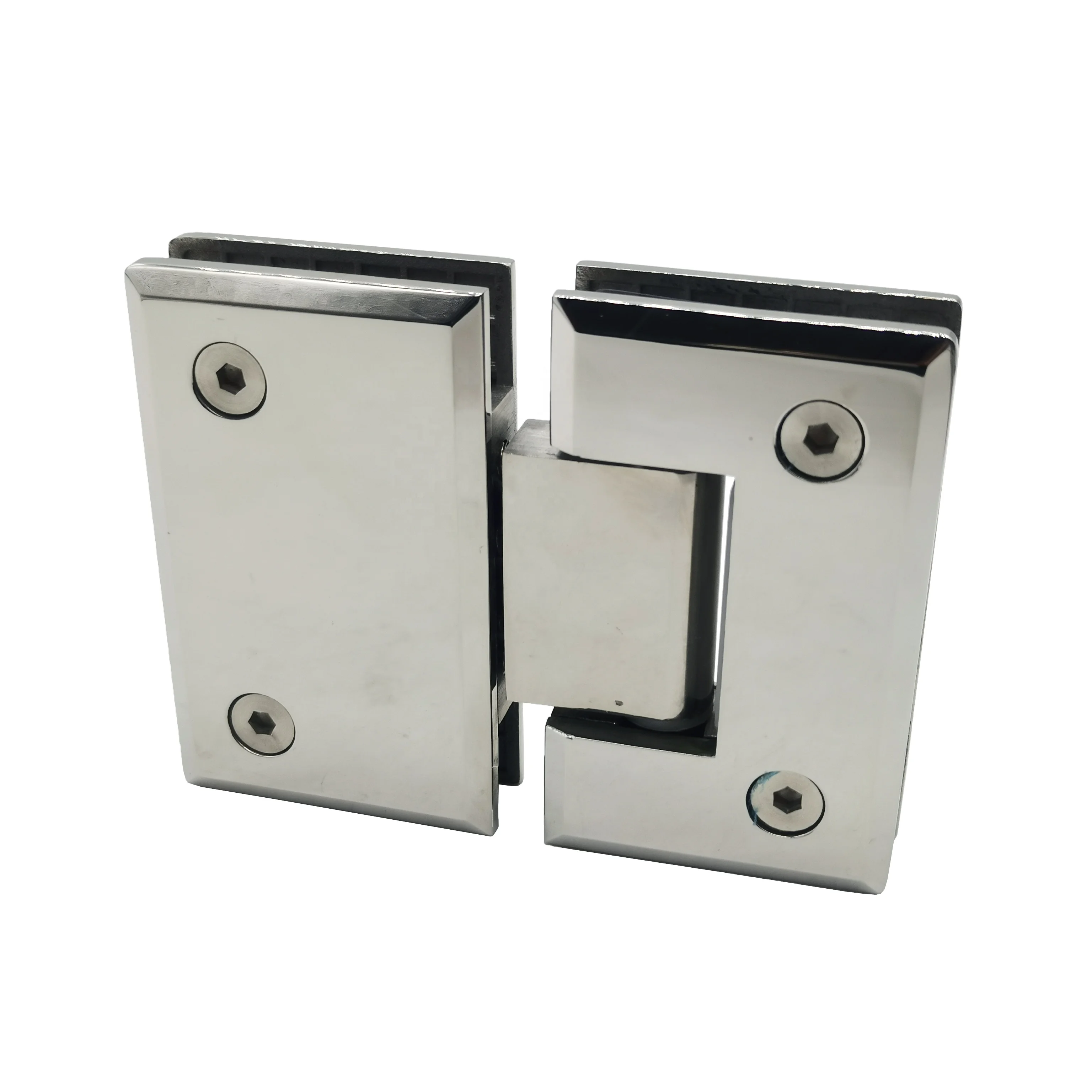 Зажим для душа со стеклянной дверью и шарниром на 180