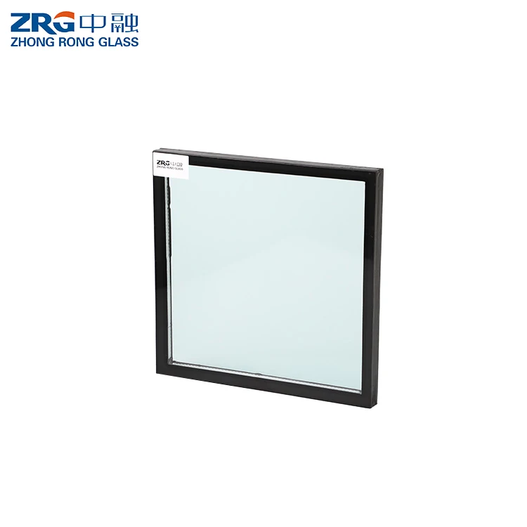 low e insulated glass house building industrial digital water curtain wall solar greenhouse glass bricks blocks for wall