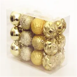 Fashion 24 pcs per lot Christmas ball  For Christmas Day