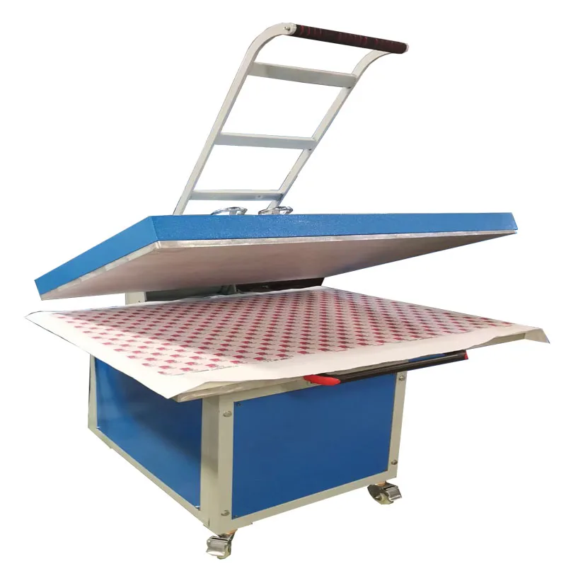 Hot sale 80100 flatbed heat press machine