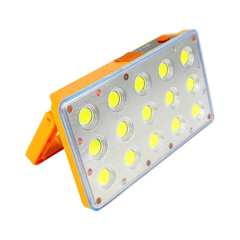 Wendadeco USB Rechargeable Portable Led Solar Camping Lamp Solar Emergency Flood Light 150w Solar Rechargeable Flood Lights