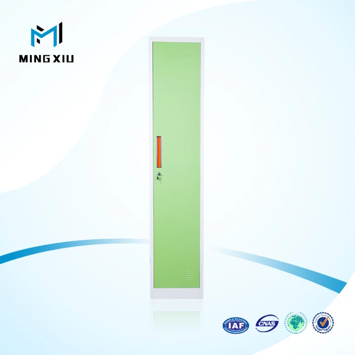 single 1 door gym clothing cabinet /  steel clothes cabinet / single door cabinet