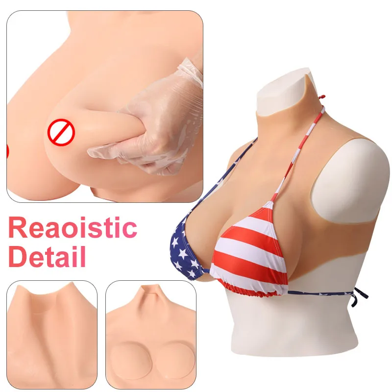 Realistic Artificial Silicon Breasts From Fake Boobs Crossdresser Cosplayer Drag Queen Transvestite Fake Boobs Man To Woman