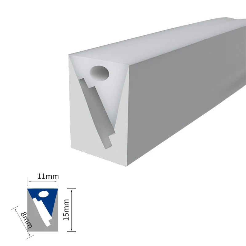 RGB flexible silicone led profiles neon sleeve lights tube for sign making