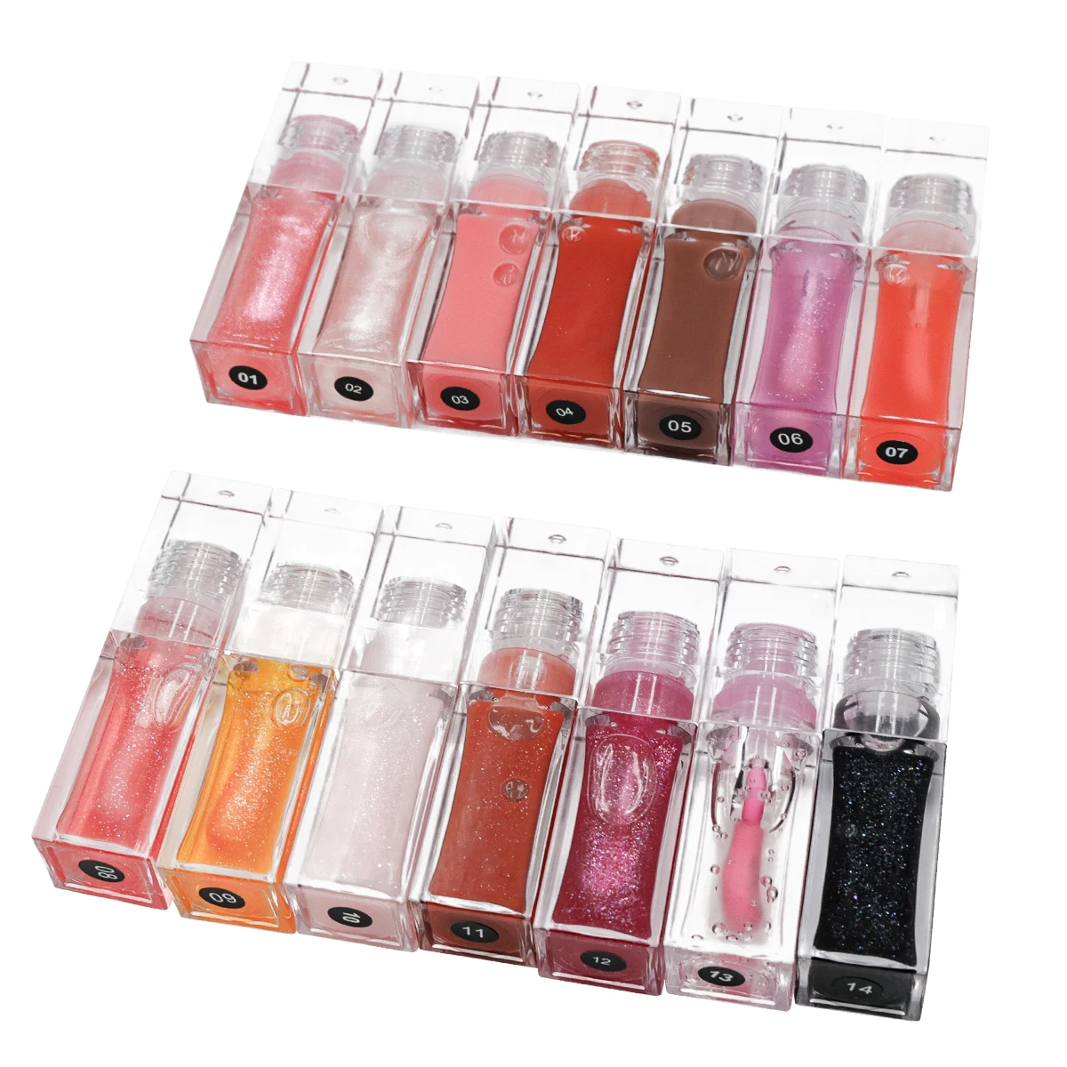 Vegan No Logo Lip Oil Private Label Color Changing Hydrating Lip Oil Custom Logo Plumping Lip Oil