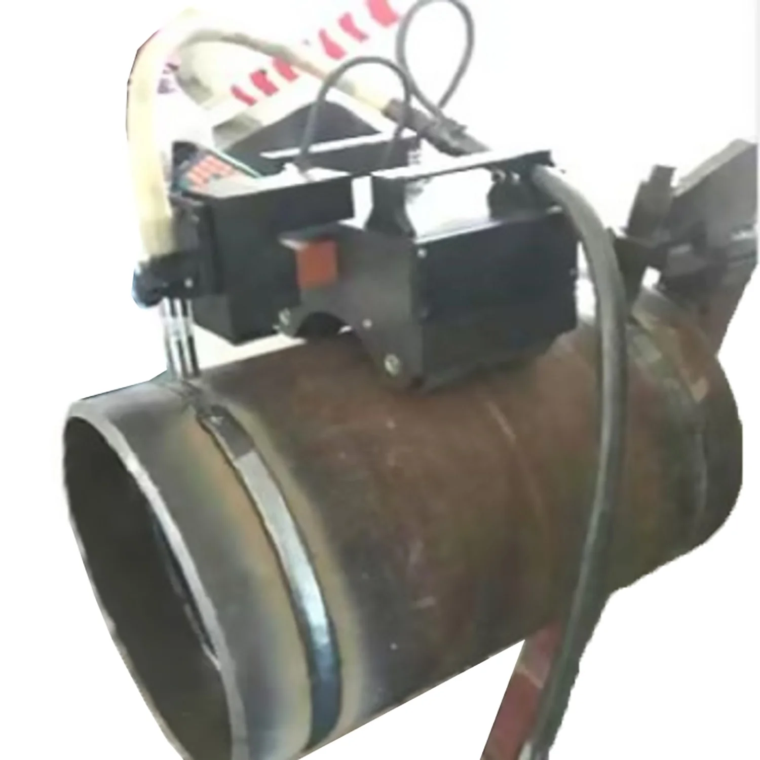 Automatic orbital pipeline MIG welder for pipeline construction