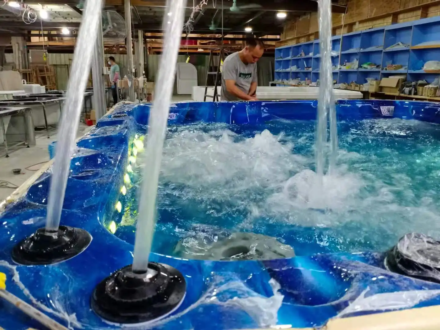 Hot Tub Massage Swim Pool Bathtub Jacuzzier Outdoor Spa