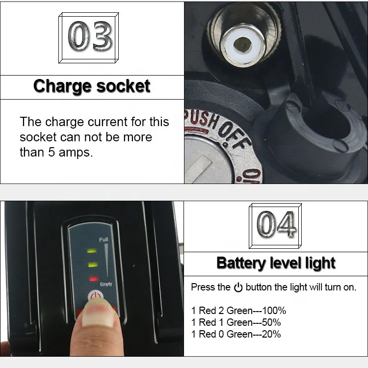 
Rechargeable 18650 Lithium Ion Batteries 24v 36v 48v Silverfish Ebike Battery Pack for Electric Bicycle 