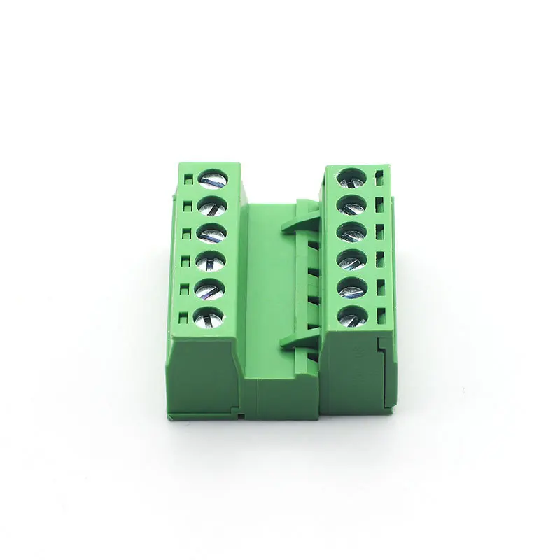 2 шпильки 10 штифтов клеммный блок разъемов 5 08 мм шаг pcb клеммные колодки