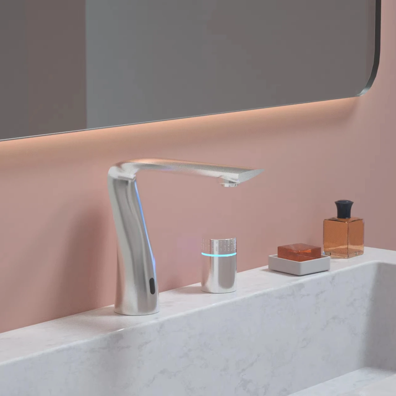 Stepon Automatic Basin Thermostatic Faucet Digital Water Tap Sensor Faucet Quality Guarantee Multi-color Selection Smart Faucet