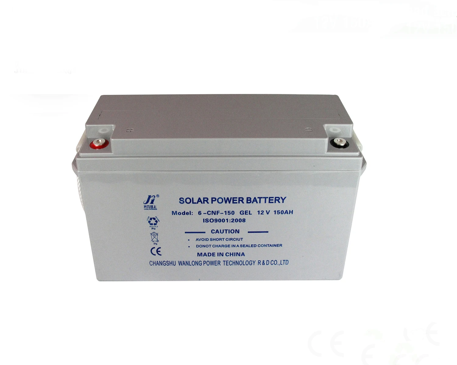 Solar Deep cycle storage gel 12v 150ah battery  agm lead acid batteries for solar system