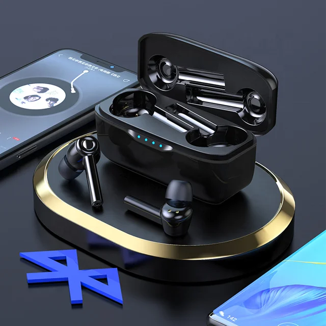 SOAIY store cheap price ergonomics blue tooth 5.1 Zero delay type c earphone wireless TWS earphone