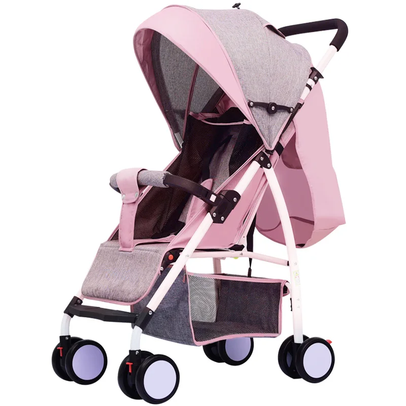 factory wholesale baby stroller 3 in 1 baby carriage with car seat folding luxury pram for baby