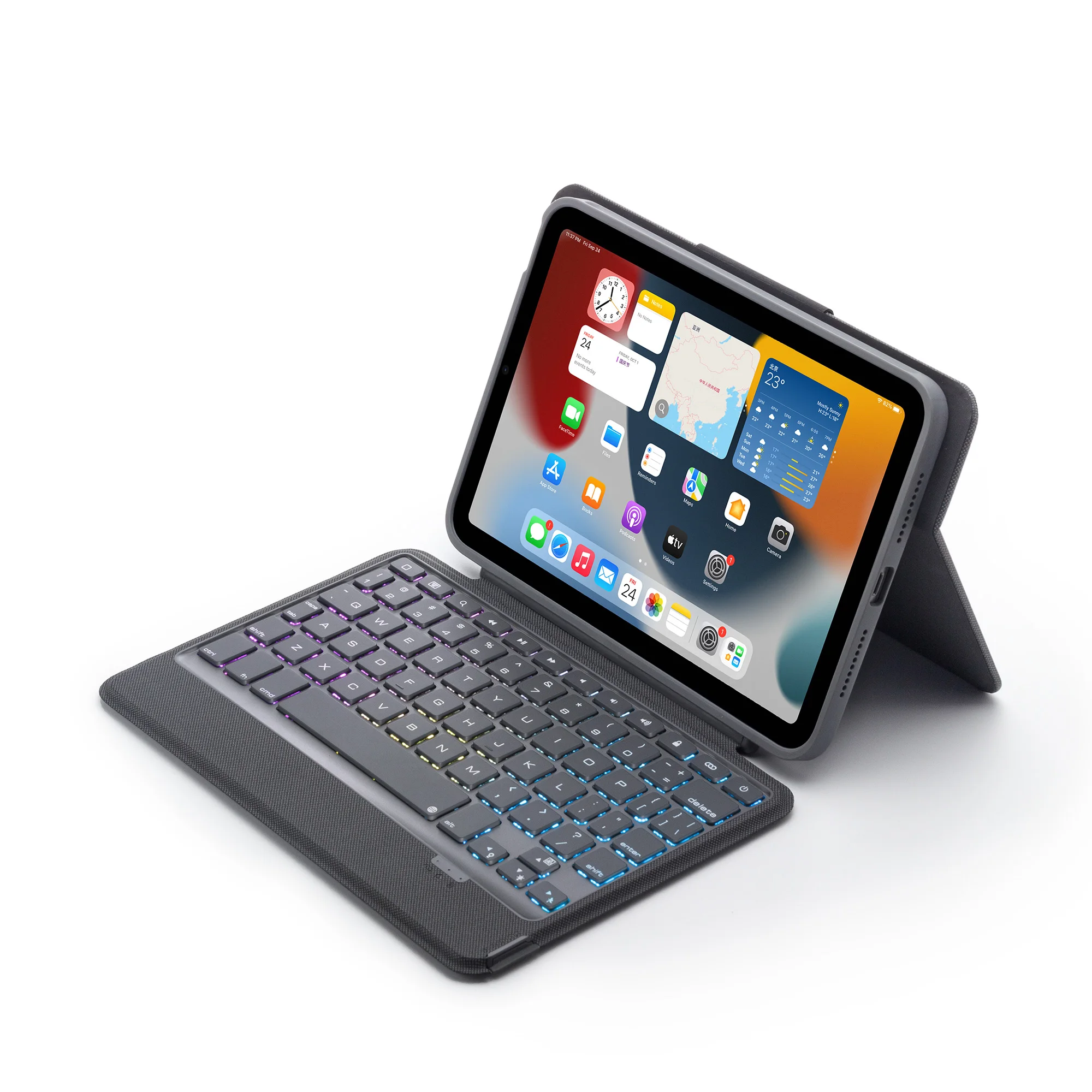 Wholesale Detachable Keyboard Case for iPad Pro 11 12.9inch Wireless BT Keyboard Cover for iPad mini 6  with Pencil Holder
