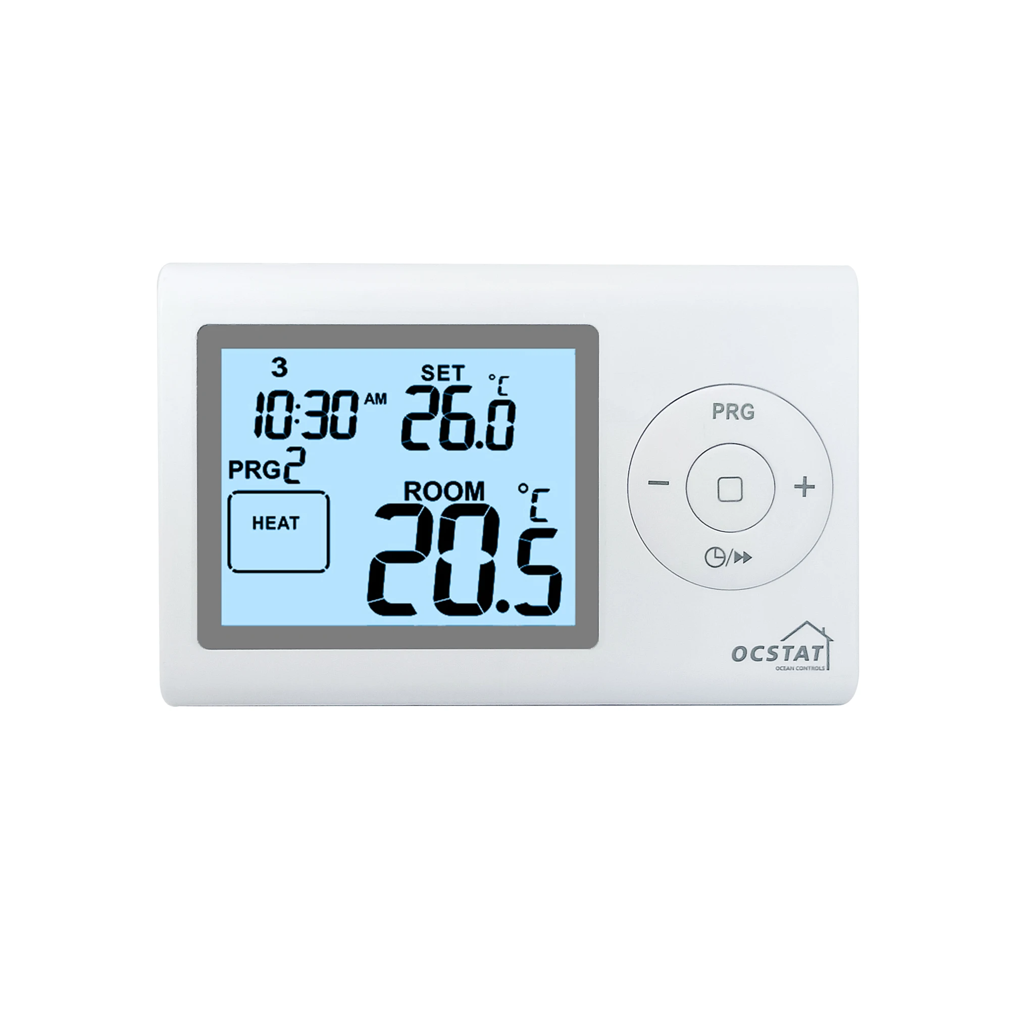 230V Digital underfloor heating electric thermostat non-programmable thermostat for floor heating
