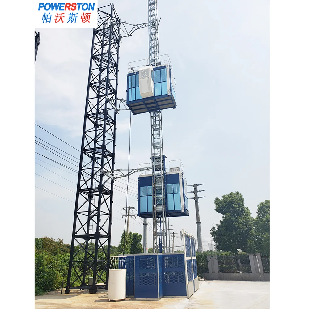 Widely Used Professional Goods Materials Lifter Platform Construction Elevators Electric Chain Passenger Hoist