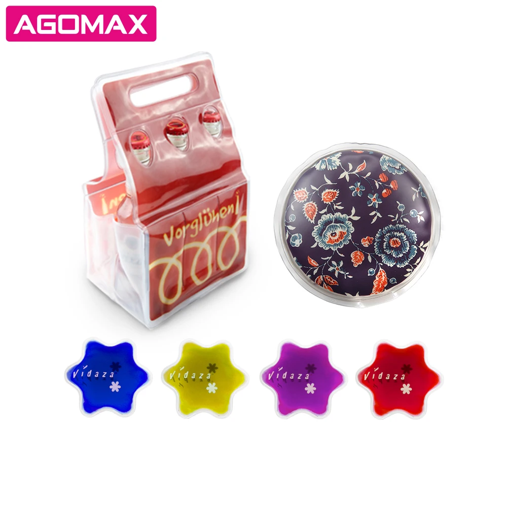 OEM Design PVC Lip Shaped Gel Ice Pack Bag Hot Cold Pack