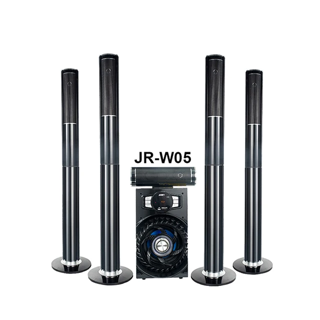 JR-W05 5.1 wireless speakers surround home theatre system with AUX