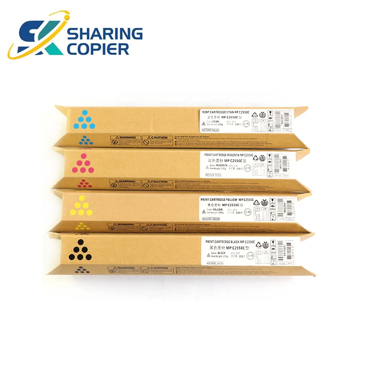 Compatible Ricoh Toner MPC2531 MPC2551 MPC2051 MPC2550 MPC2050 MPC2530 for Aficio MP C2051 C2551 Copier Machine