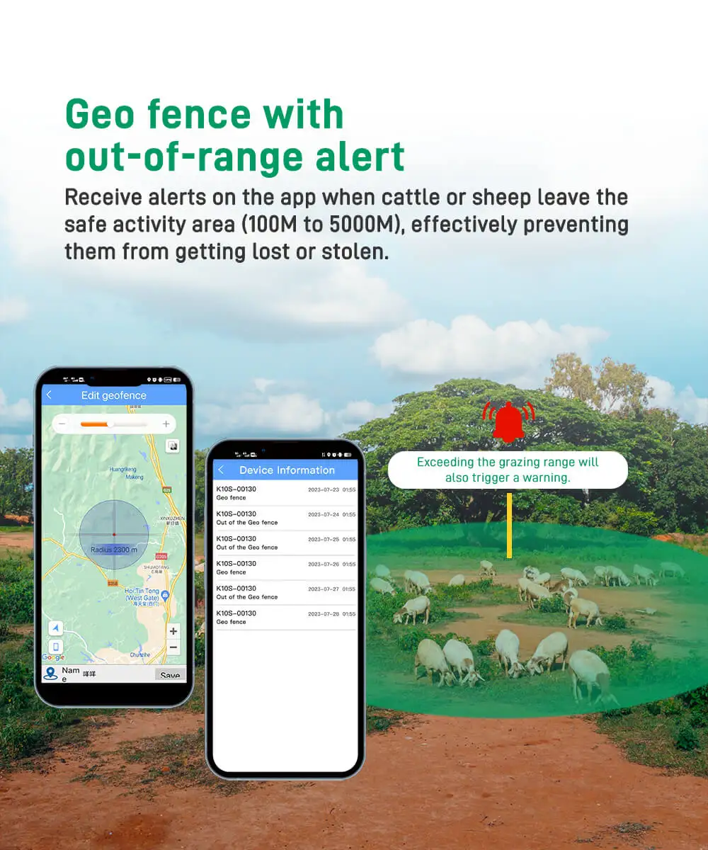 Real Time 2g Solar Powered WIFI Positioning Sheep GPS Tracker IP67 GPS Tracking Device For Animal