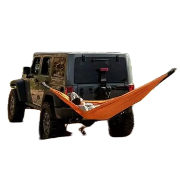 Portable Nylon Outdoor Camping Portable 2 Person Car Hitch Mounted Hanging Hammock Chair