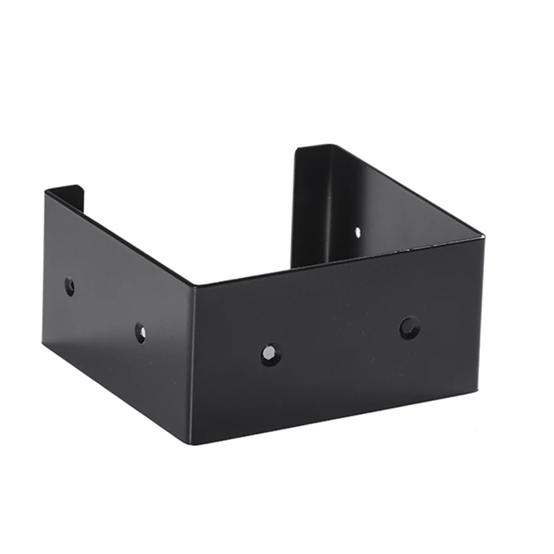 High Quality Black Powder Coat double-Side U-Shaped Metal Bracket