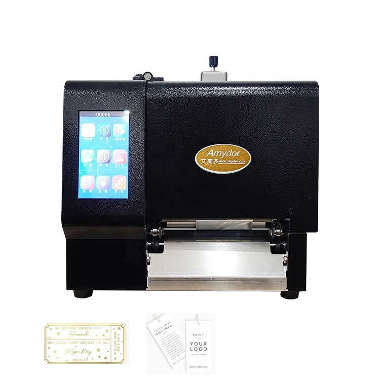 AMD41D Coupon Hot Stamping Digital Garment Label Tag Printer