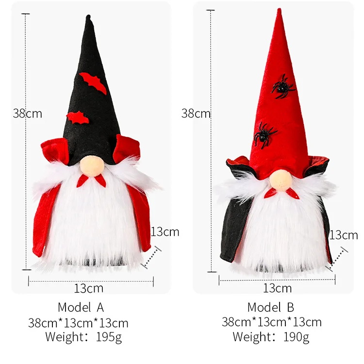 New Halloween Decoration Halloween Vampire Electric Doll Rudolph Ghost Festival Faceless Doll Decoration